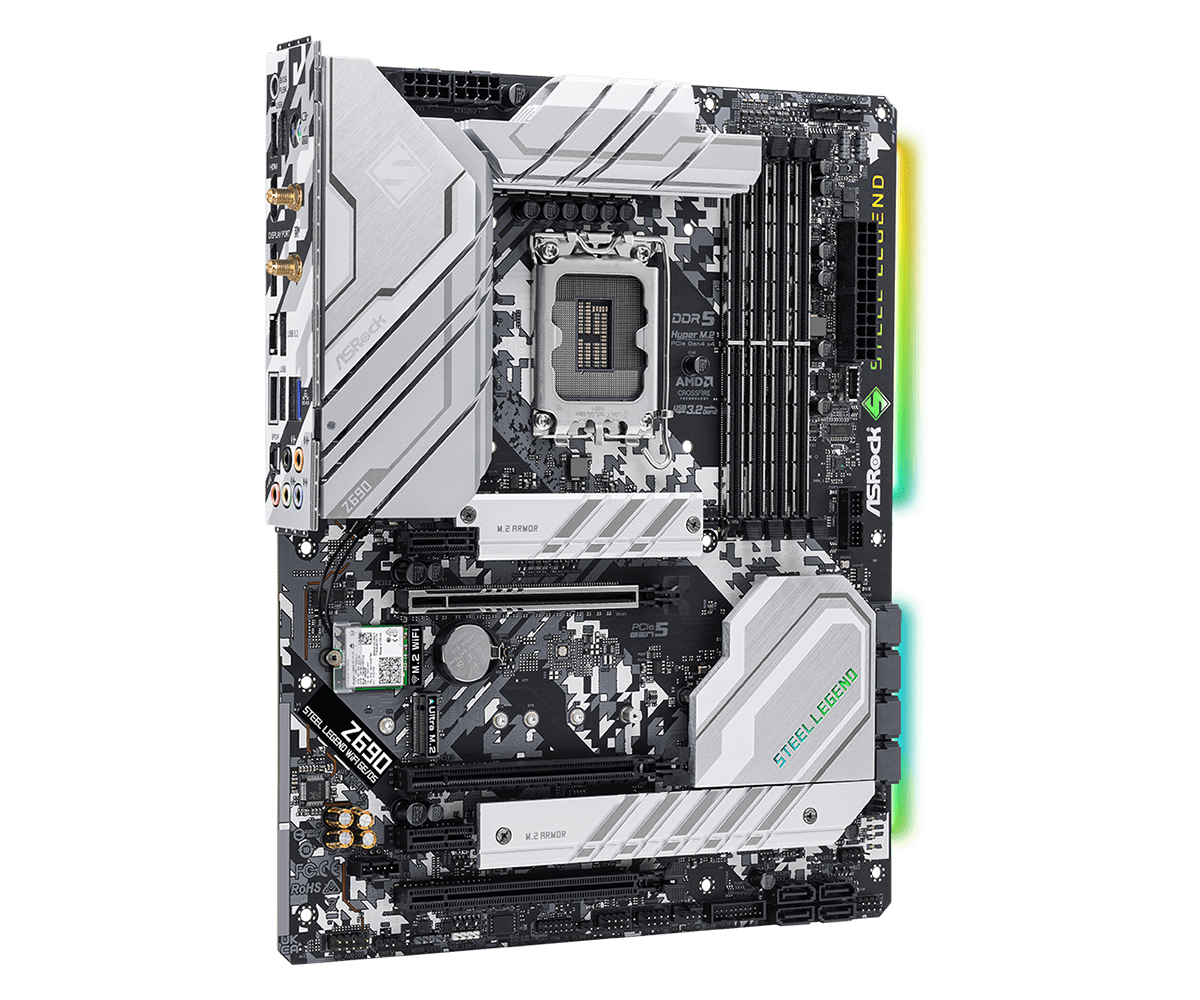 ASROCK Z690 Steel Legend WiFi  - X870E Atx Motherboard recensie en prijs